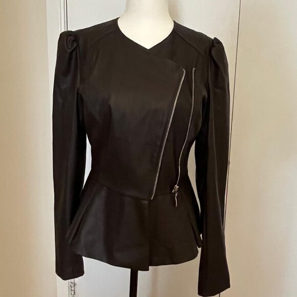 Peplum Fall Jacket – Size 44 (US 8 / Medium) - Picture 4 of 11